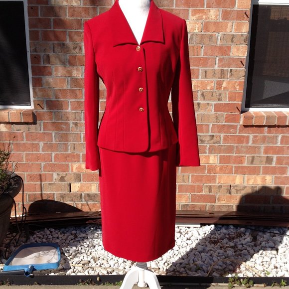 red power suit women